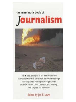 cover image of The Mammoth Book of Journalism